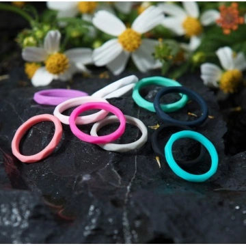 Chine Bague de mariage en silicone bague de doigt de silicone